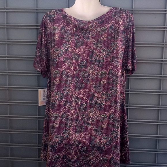 LLR Floral Perfect T Tunic Top - Picture 10 of 12